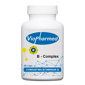 Viopharmed B-Complex 50 Σύμπλεγμα Βιταμινών Β 60 Κάψουλες