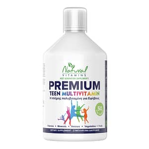 Premium Teen Multivitamin Natural Vitamins