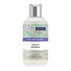 Natural Mint And Lavender Shampoo Φυσικό Σαμπουάν με Μέντα και Λεβάντα Olival 250ml