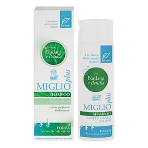 VeganOrganic Miglio Plus Shampoo Σαμπουάν για Λιπαρά Μαλλιά με Κολλιτσίδα Dr.Taffi 250ml