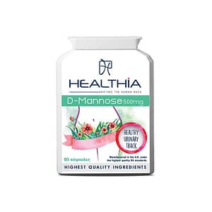 D mannose 500 mg healthia 60caps