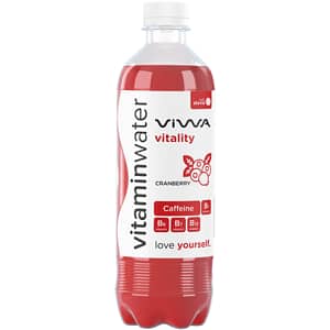 Vegan Βιταμινούχο Νερό Vitality με Κράνμπερι Viwa 600ml