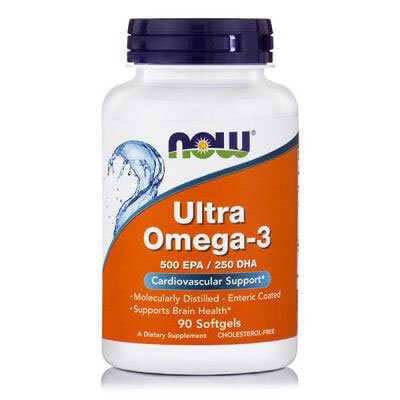 Now Ultra Omega-3 500mg 90 Μαλακές Κάψουλες