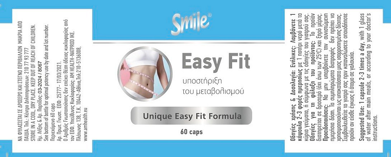 Easyfitfront Smile Label