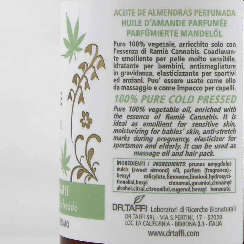 cannabis almond oil dr taffi